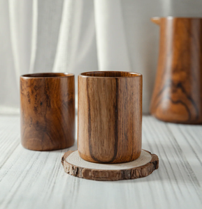 แก้วเบียร์ไม้งานฝีมือดีไซน์หรูหราชุดของขวัญแก้วชากาแฟทำจากไม้ชุดของขวัญดีไซน์เนอร์ - Product Image 6