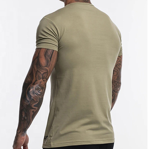 T-shirts 100% coton coupe ample pour hommes Design imprimé personnalisé Nouveau tissu peigné Style décontracté Méthode de sérigraphie sur soie avant - Product Image 6