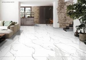 Carreaux de sol en porcelaine de taille standard 600x1200 pour usine indienne au prix le plus bas pour le marché du Yémen Carreaux en porcelaine brillante en Inde - Product Image 3