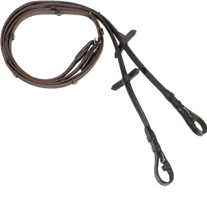 Slender Grippy Horse Riding English Web Riendas Topes de mano Riendas ligeras y antideslizantes Tachuela de entrenamiento ecuestre para jinetes - Product Image 1
