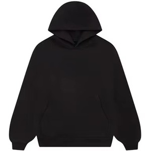 Sweat-shirts à capuche zippés personnalisés de qualité supérieure OEM ODM, en polaire solide anti-boulochage, pour hommes, taille plus, épaules larges, coupe ample, fermeture éclair intégrale - Product Image 1