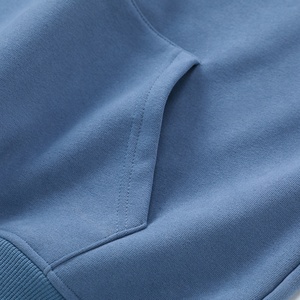 Vente en gros Sweat-shirt à capuche surdimensionné en éponge française personnalisé Sweat-shirt à capuche imprimé bouffant à broderie essentielle pour hommes - Product Image 5