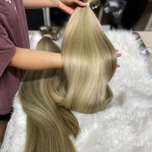 100% cutícula sin procesar alineada cabello humano virgen de color un donante estilo ondulado Natural Remy Grado de cabello tipo de cabello chino - Product Image 4