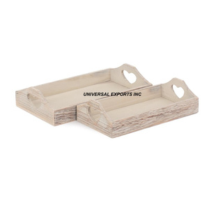 Bandeja redonda de madera para Chocolate, plato de Chocolate de diseñador con acabado personalizado, nueva bandeja de madera con estilo clásico para servir - Product Image 3
