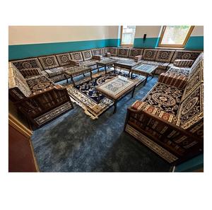 Ensemble de canapés en bois de style U pour salon Meubles de 1 mètre avec rangement seulement 150 USD Expédition exclusive - Product Image 1