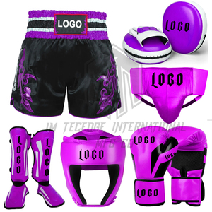 Conjunto de Boxeo de Cuero Duradero de Alta Calidad al por Mayor, Color Personalizado, Nombre Personalizado, Servicio OEM - Product Image 2