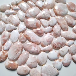 AAA + 100% Natural Scolecite Cabochon Increíbles piedras preciosas sueltas semipreciosas para la curación de la energía al por mayor - Product Image 4