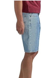 Shorts en jean pour homme de haute qualité, séchage rapide, pour l'entraînement, coupe décontractée, tissu léger et prix abordable - Product Image 4