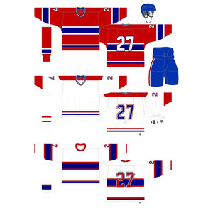Wholesale Sustainable Ice Hockey Sublimation Kit Plus Size Breathable Ice Hockey Sublimation Kit - Product Image 6