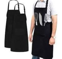 Tablier de cuisine sans manches en coton, nouveau design, durable et réutilisable, avec motif personnalisé, pour la cuisson, le nettoyage et l'utilisation par les chefs - Vente en gros