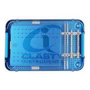 CISEAUX À OS DENTAIRES EN ACIER INOXYDABLE OSTéOTOME JEU DE 9 PIÈCES ENSEMBLE ORTHOPÉDIQUE DROIT COURBE AVEC MAILLET EN OS - Product Image 5