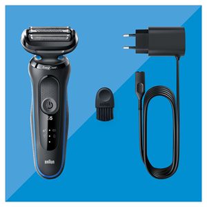 Afeitadora Eléctrica para Hombre con Tecnología de Sensor, Resistente al Agua IPX7, Cuchilla Triple, Idioma de Funcionamiento Alemán, Sistema de Limpieza - Product Image 3