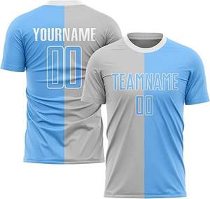 Uniforme de fútbol profesional para niños Nuevo estilo 100% Poliéster Calidad Premium Color sólido Último diseño en venta - Product Image 2