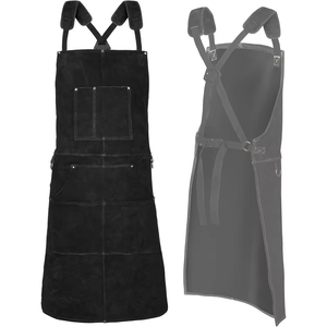 Delantales de Soldadura Resistentes de Diseño Personalizado, Material de Cuero Duradero, Cómodos e Impermeables, Lavables - Product Image 1