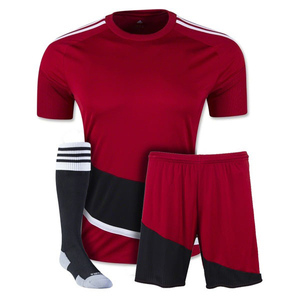 Uniformes de Fútbol Personalizados Transpirables con Degradado Unisex, Uniformes de Fútbol de Manga Corta para Verano, para Equipos de Adultos, Venta al por Mayor - Product Image 4