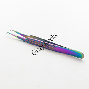 แหนบต่อขนตาคุณภาพสูง 90 องศา จับแน่นด้วยนาโน สแตนเลส - Product Image 3