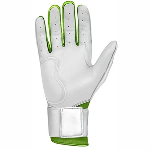 Guantes de béisbol de alta calidad 2026 Color y diseño personalizados con logotipo Guantes de bateo de béisbol de agarre completo de cuero de buena calidad - Product Image 2