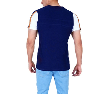 Camiseta de algodón 240 250 GSM, camiseta recortada cuadrada en blanco para hombre, camiseta pesada, camiseta pesada esencial - Product Image 4