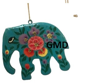 เครื่องประดับกระดาษแคชมิริศิลปะ8ซม. สำหรับตกแต่งคริสต์มาส - Product Image 5
