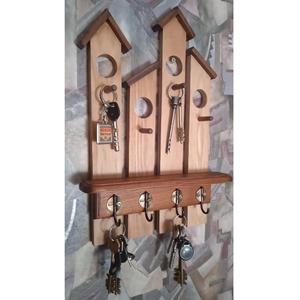 Tenture murale en bois avec des lignes abstraites pour la décoration artistique dans les maisons de style moderne et industriel - Product Image 6