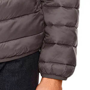 Veste d'hiver matelassée personnalisée pour homme, épaisse, en coton rembourré, coupe-vent, pour l'hiver, veste isolante chaude - Product Image 4