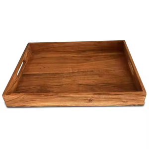 Plateau en bois rustique parfait pour servir et décorer par glowin fashion - Product Image 6