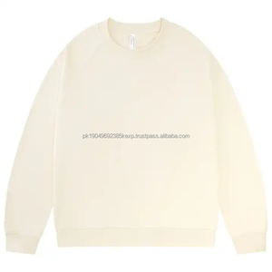 Sweat-shirts pour hommes surdimensionnés avec logo personnalisé, unis, 100% coton, sweat-shirt à capuche à épaules tombantes pour hommes - Product Image 2