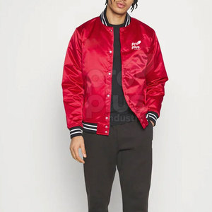 Chaqueta de Satén para Hombre, Invierno, Cuello Alto, Logotipo Frontal, Transpirable, Secado Rápido, Ecológica, Personalizable, Precio Razonable, Gran Venta - Product Image 4