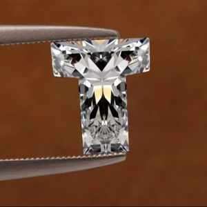 Hecho a mano 1Ct IGI Certified VVS Lab Grown Diamond Alphabet T Fancy Cut Diamante suelto para la fabricación de colgantes al mejor precio - Product Image 1
