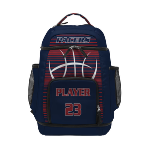 Sac d'équipement de basket-ball en plein air avec poche latérale isolée renforcée Section de vêtements humides et matériau résistant à l'eau durable - Product Image 1