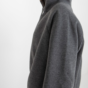 Conjunto Deportivo Extra Grande para Mujer en Gris Oscuro, Estilo Casual, Manga Larga, Transpirable, con Capucha y Pantalones Jogger, Precio Bajo para Invierno - Product Image 6