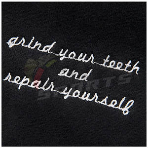 Veste universitaire surdimensionnée personnalisée pour hommes avec broderie en chenille et manches en cuir à col montant pour l'hiver - Product Image 4