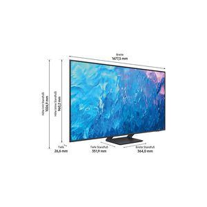 ทีวีสมาร์ท LED 4K ขนาด 65 นิ้ว ระบบแอนดรอยด์ ความคมชัดระดับ HD สำหรับใช้ในบ้านหรือโรงแรม ภาษาอังกฤษเป็นภาษาเริ่มต้น - Product Image 2