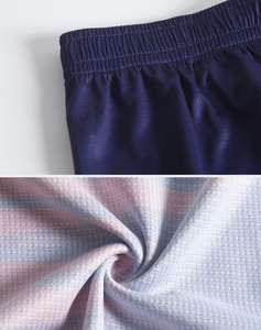 Uniformes de fútbol deportivos transpirables de poliéster liso personalizados para hombres, conjuntos de camisetas de fútbol azules, conjunto de ropa de fútbol, conjunto completo de kits de fútbol - Product Image 5