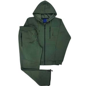 Survêtement unisexe tendance de haute qualité, personnalisé, à capuche, imprimé, en molleton de coton, design sportswear et activewear - Product Image 4