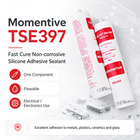 Momentive TSE397 Mastic silicone adhésif monocomposant RTV à durcissement rapide, non corrosif, pour le collage et l'étanchéité des composants électroniques