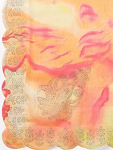 Dernier designer indien Broderie à paillettes Chinon Saree Blouse Wedding Party Wear pour femmes Qualité d'exportation assurée - Product Image 6