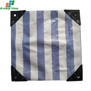 Best Choice Imports High-quality Striped HDPE/PE Tarpaulin Sheet 20x30 0.30mm Thick Waterproof Moisture Proof UV Resistant Matte - Product Image 4