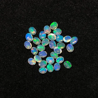 Ópalo etíope natural de 3x4mm, corte ovalado facetado, piedras preciosas sueltas al por mayor, fabricación de joyas de la mejor calidad del proveedor del fabricante