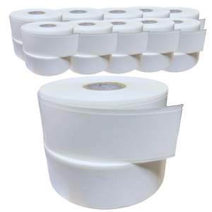 5000ชิ้น FBA 1*3นิ้วป้ายที่อยู่ที่ส่งคืนส่วนบุคคลแบบใสสติกเกอร์บาร์โค้ดกันน้ำม้วน250/ม้วนขนาดปรับแต่งได้ - Product Image 1