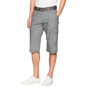 Pantalones cortos de verano Cargo Jogger Color sólido de pantalones cortos cómodos casuales cortos pantalones cortos al aire libre para hombres - Product Image 2