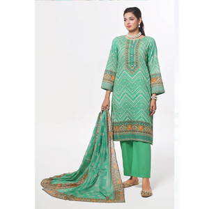 Conjunto de Shalwar Kameez de 3 Piezas para Mujer, Bordado Completo, de Alta Calidad, Secado Rápido, Ligero, para Todas las Temporadas, MOQ Bajo, Estilo Indio, 2025 - Product Image 1