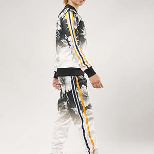 Best Quality Custom Print Long Sleeve Tracksuit <b>Hoodie</b> Set Windproof Fleece 2-Piece <b>Hoodie</b> and Tracksuit Set - Product Image 4