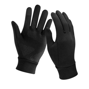 Diseño de logotipo personalizado Guantes de Ciclismo de dedo completo Negro Invierno Impermeable Pantalla táctil Guantes deportivos para montar en bicicleta de montaña de carretera - Product Image 1