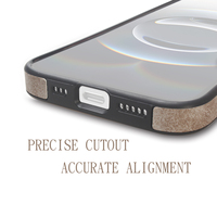 Étui de téléphone portable chic style Ins en cuir PU patchwork avec emplacement pour carte SIM et protection d'objectif pour 16 E 15 14 13 Pro Max Plus