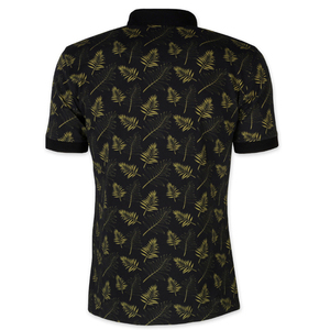 Ropa de golf profesional para hombres personalizada para diseño de camiseta de polo con bordado y sublimación patrón sólido antiarrugas - Product Image 2