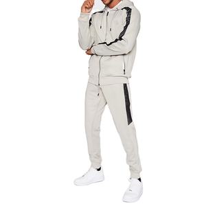 Sweat à capuche d'entraînement sportif pour hommes ensemble de survêtements Logo personnalisé noir coton Gym Fitness survêtement imprimé hiver Jogging 2026 - Product Image 1