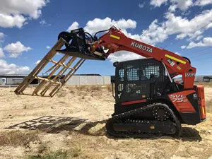 Kubota-Minicargador seminuevo, de 74 CV, accesorio de cubo, se envía ahora - Product Image 2