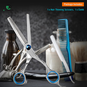 Ciseaux de coiffure confortables pour barbier, ciseaux de précision pour la coiffure - Product Image 6