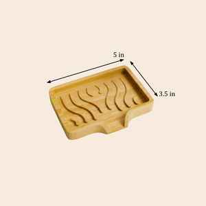 Luxury Durable <b>Wooden</b> Soap Dish Holder for Bathroom <b>Kitchen</b> Sink Soap Stand Water Drain Soap Tray Eco Friendly Home <b>Accessory</b> - Product Image 6